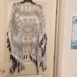 3/$25 Sheer Boutique Boho Kimono Mandala Design